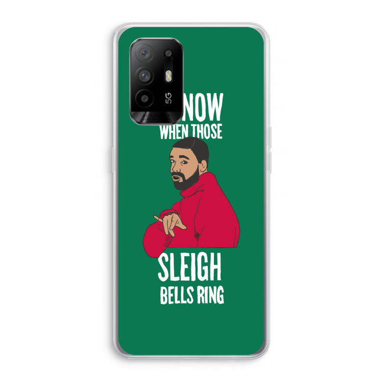 Sleigh Bells Ring: Oppo A95 5G Transparant Hoesje