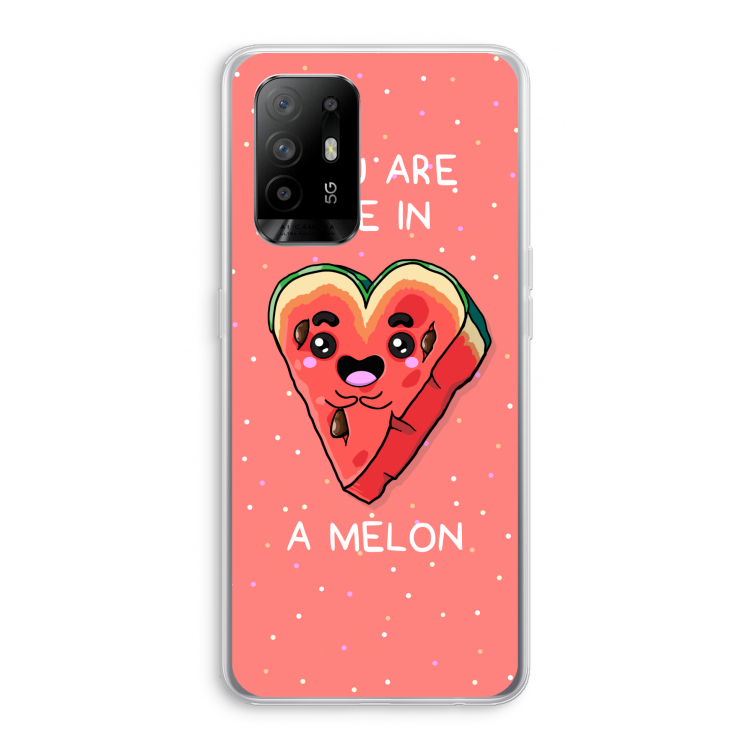 One In A Melon: Oppo A95 5G Transparant Hoesje