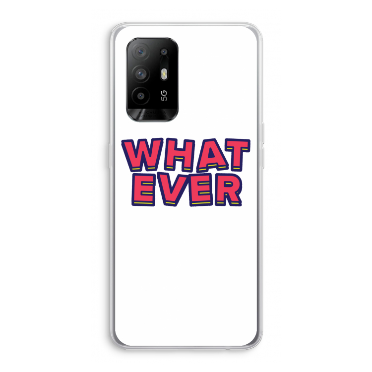Whatever: Oppo A95 5G Transparant Hoesje