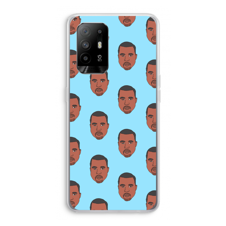 Kanye Call Me?: Oppo A95 5G Transparant Hoesje