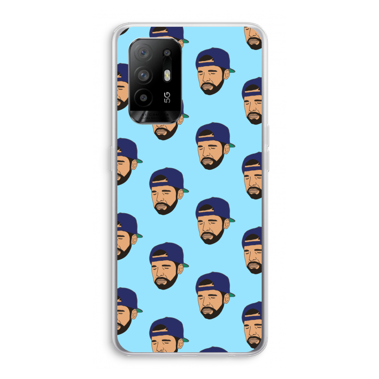 Drake Away: Oppo A95 5G Transparant Hoesje