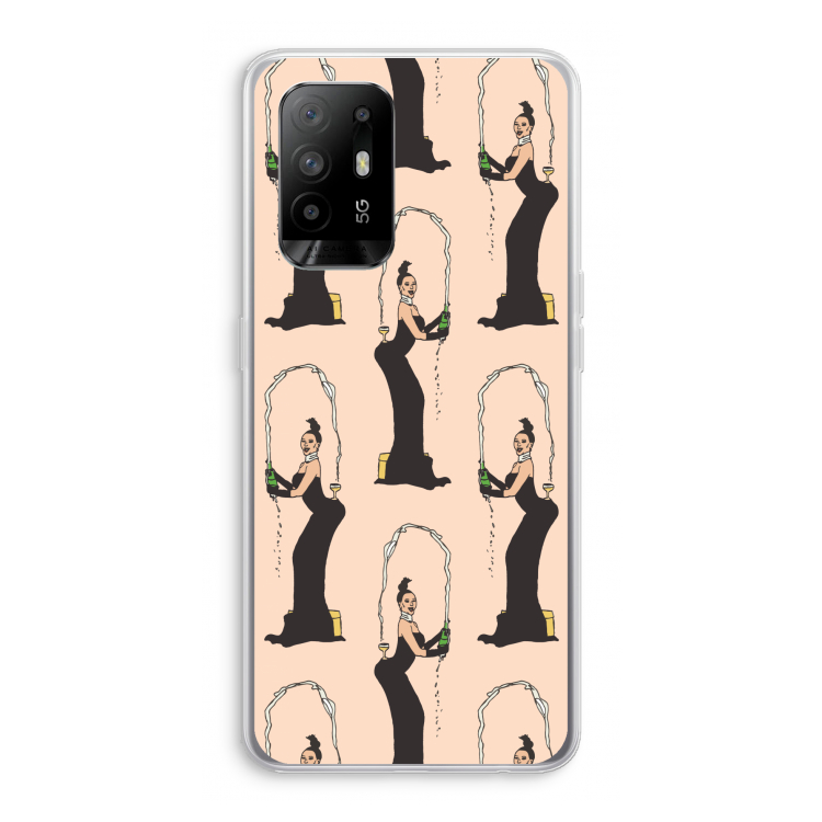 Pop Some Kim: Oppo A95 5G Transparant Hoesje