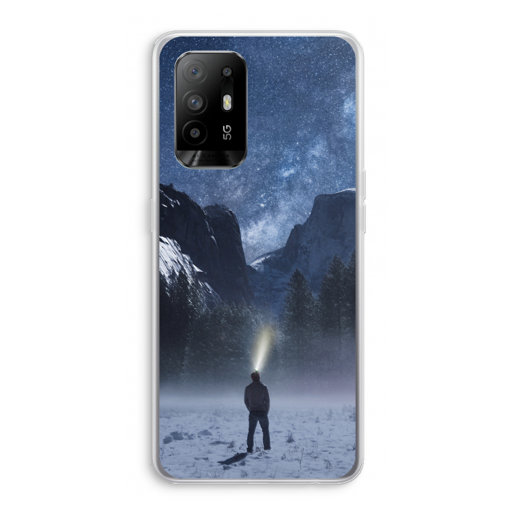 Wanderlust: Oppo A95 5G Transparant Hoesje