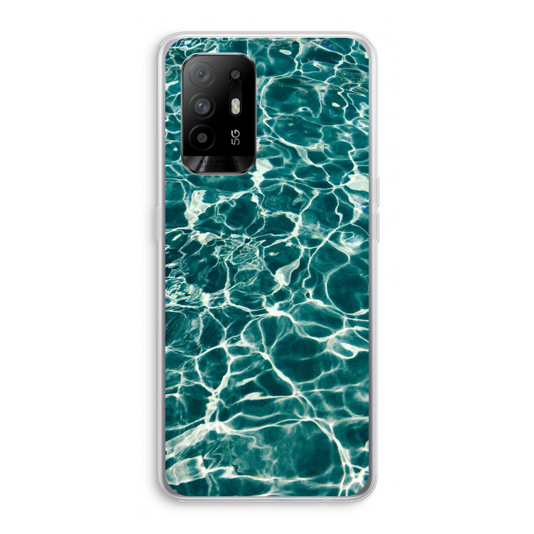 Weerkaatsing water: Oppo A95 5G Transparant Hoesje