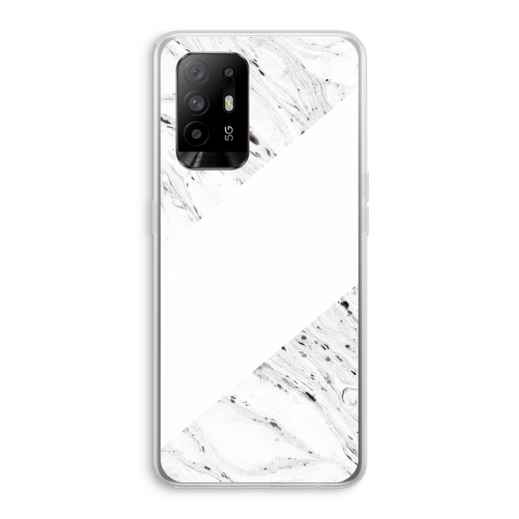 Biggest stripe: Oppo A95 5G Transparant Hoesje