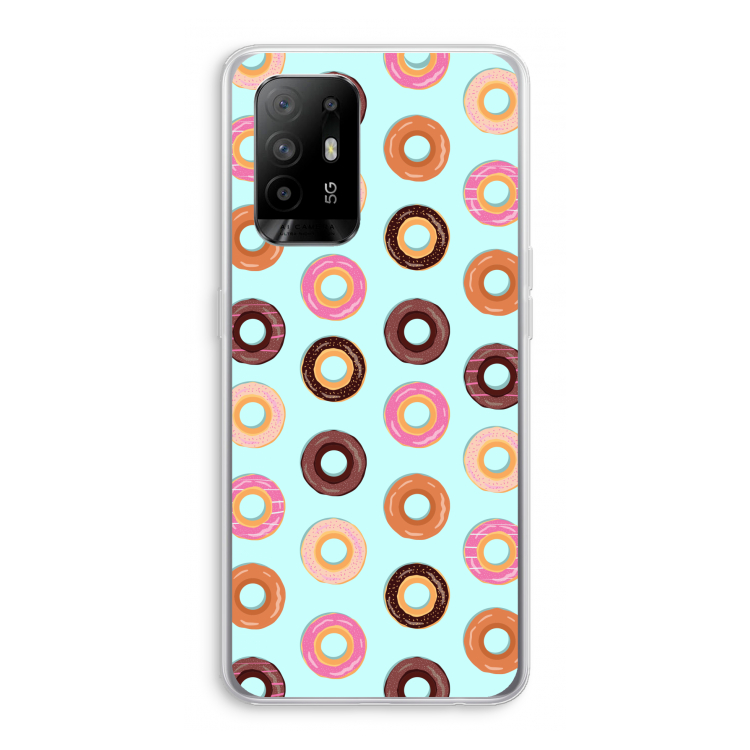 Donuts: Oppo A95 5G Transparant Hoesje