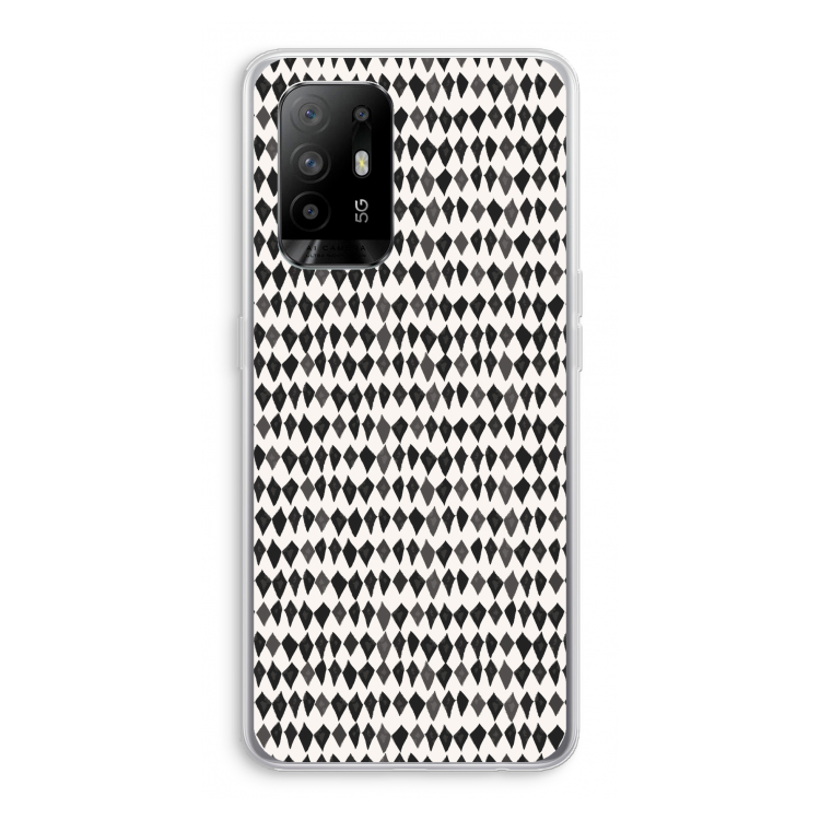 Crazy shapes: Oppo A95 5G Transparant Hoesje