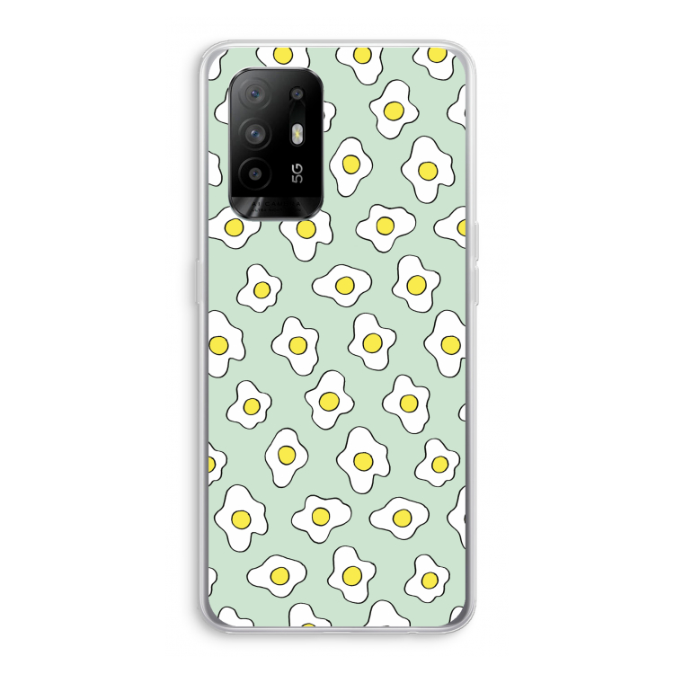 Spiegeleitjes: Oppo A95 5G Transparant Hoesje