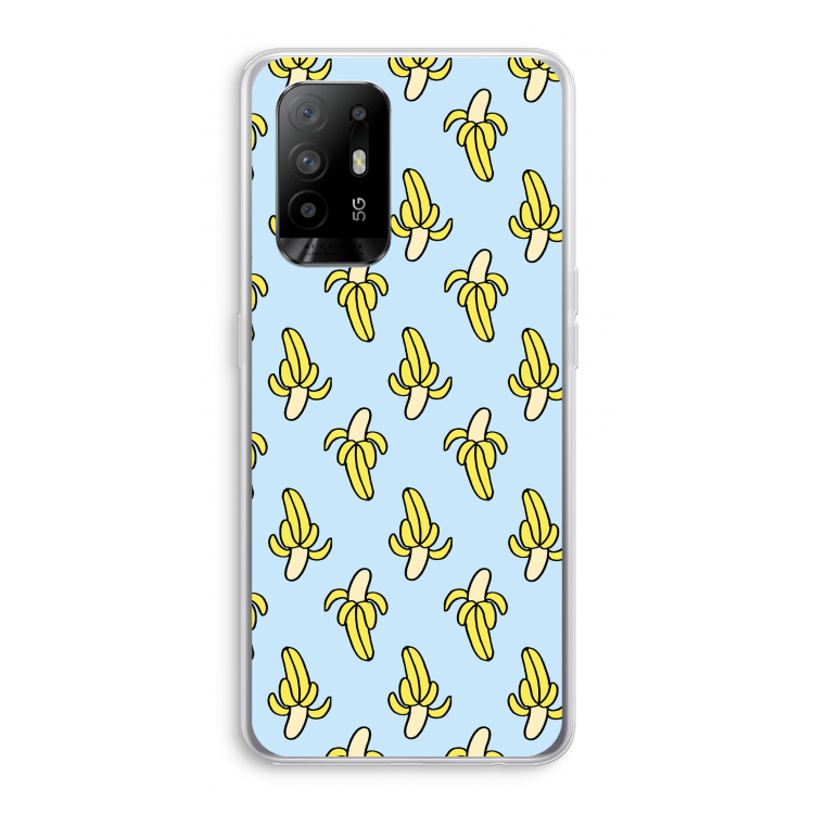 Bananas: Oppo A95 5G Transparant Hoesje