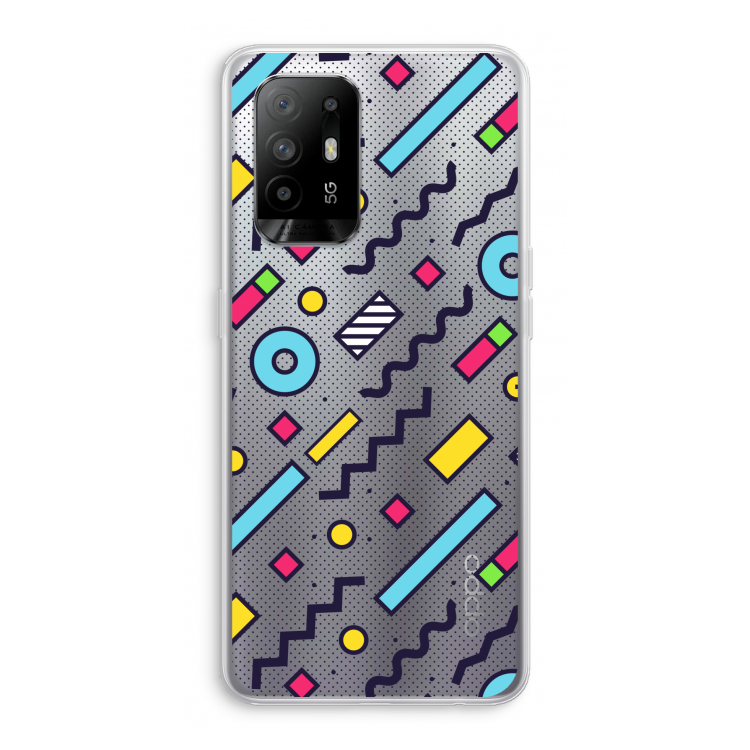 8-bit N°8: Oppo A95 5G Transparant Hoesje