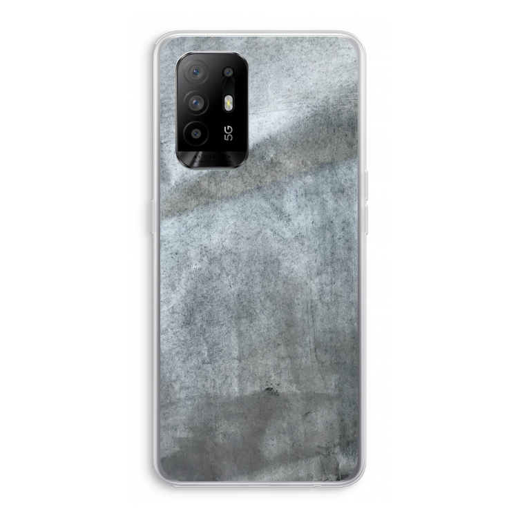 Grey Stone: Oppo A95 5G Transparant Hoesje