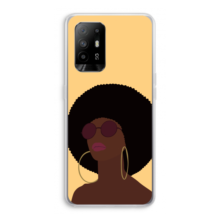 Golden hour: Oppo A95 5G Transparant Hoesje