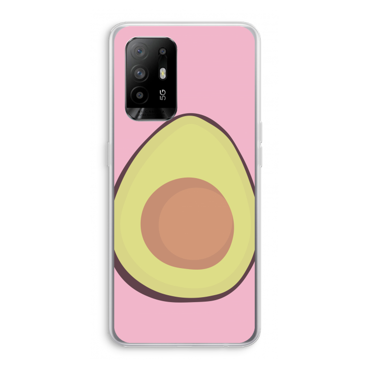 Avocado: Oppo A95 5G Transparant Hoesje
