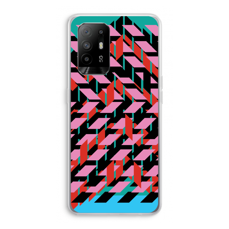 Skew Blush 2: Oppo A95 5G Transparant Hoesje