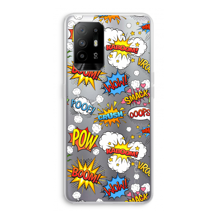 Pow Smack: Oppo A95 5G Transparant Hoesje