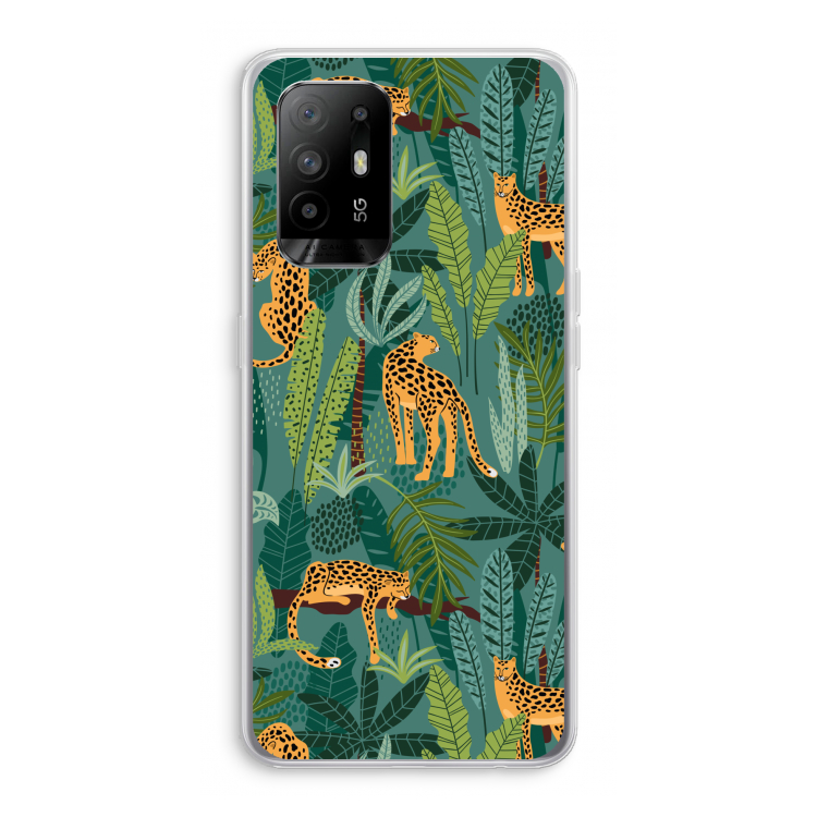 Luipaard 2: Oppo A95 5G Transparant Hoesje