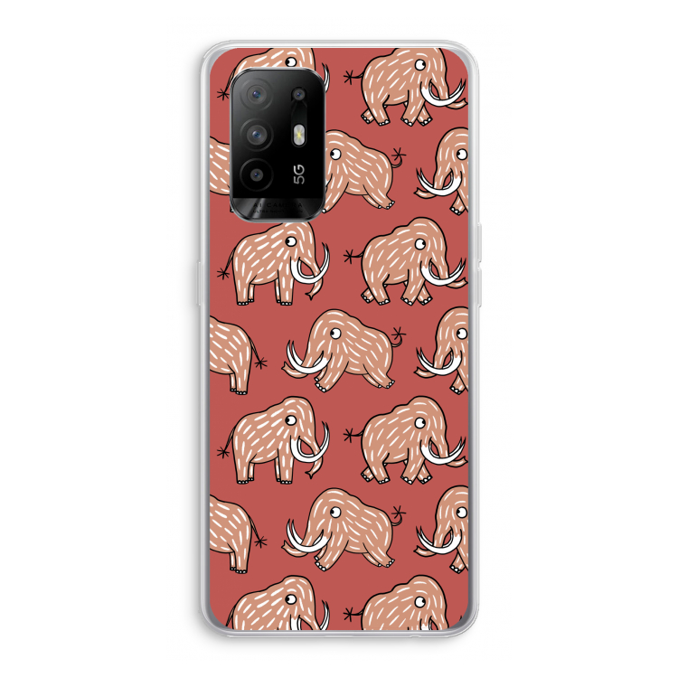 Mammoet: Oppo A95 5G Transparant Hoesje