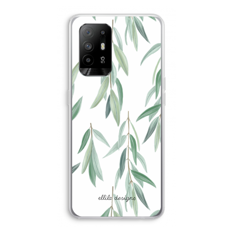 Branch up your life: Oppo A95 5G Transparant Hoesje