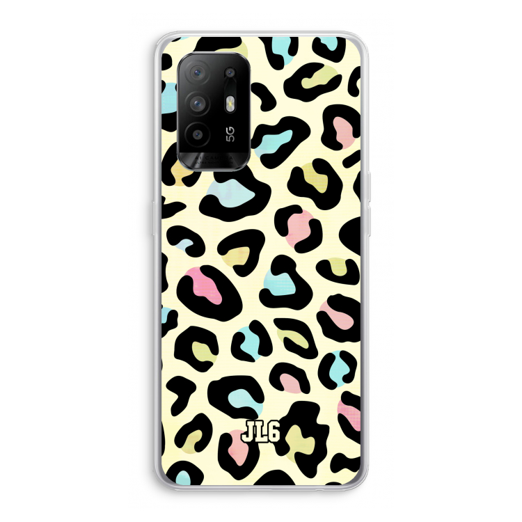 Leopard pattern: Oppo A95 5G Transparant Hoesje