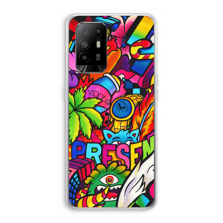 Represent: Oppo A95 5G Transparant Hoesje