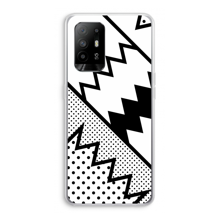 Pop Art #5: Oppo A95 5G Transparant Hoesje