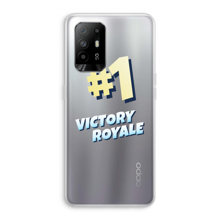 Victory Royale: Oppo A95 5G Transparant Hoesje