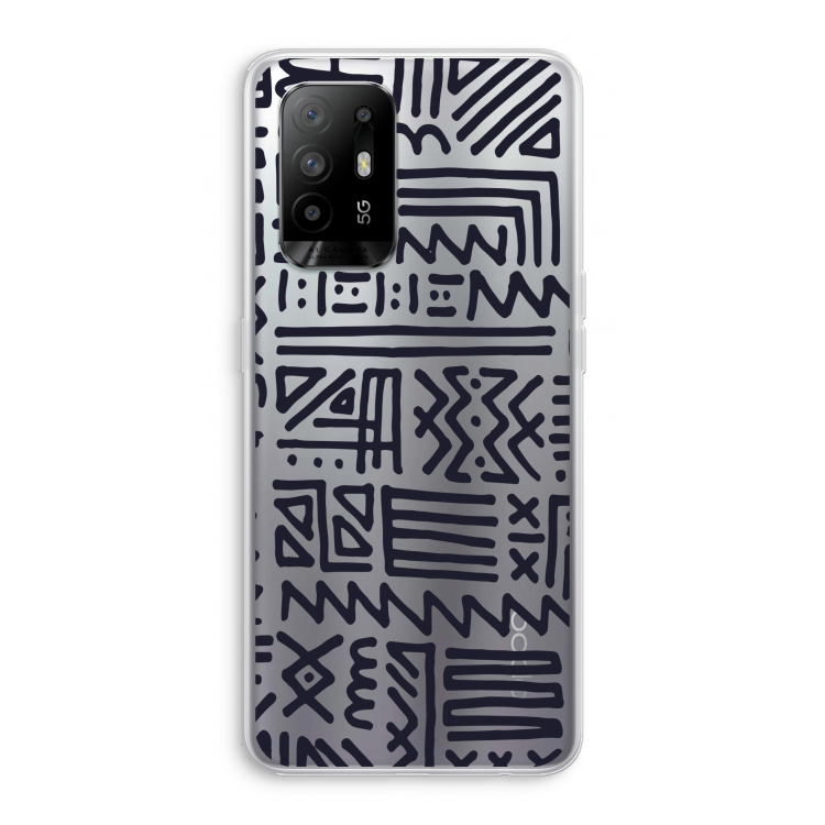 Marrakech print: Oppo A95 5G Transparant Hoesje