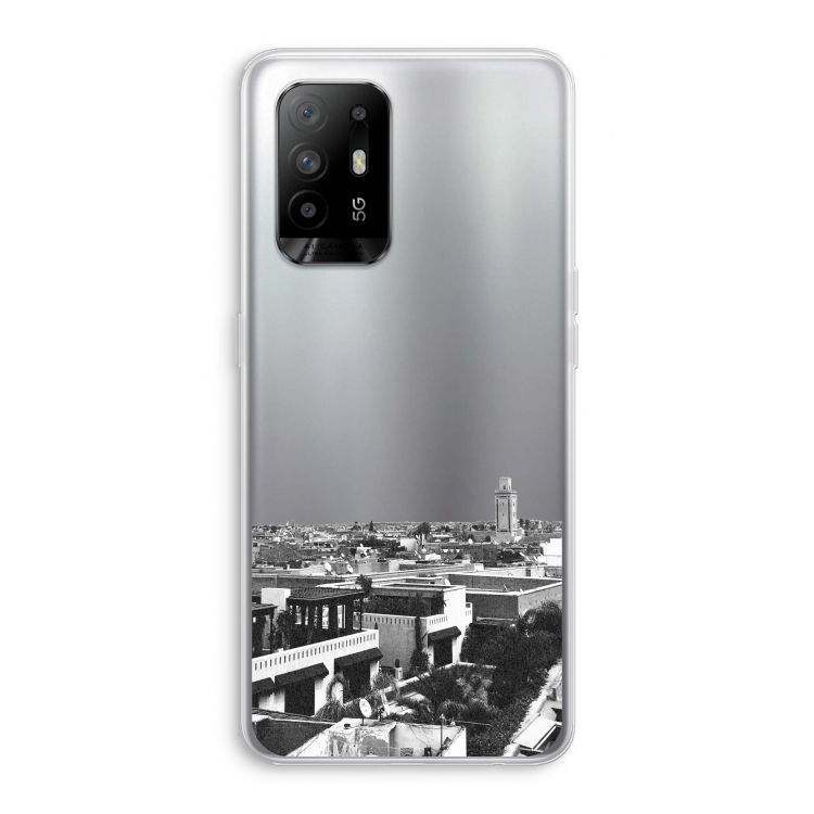 Marrakech Skyline : Oppo A95 5G Transparant Hoesje