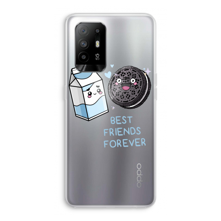 Best Friend Forever: Oppo A95 5G Transparant Hoesje