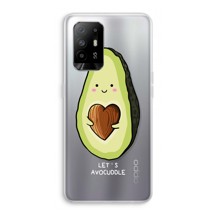 Avocuddle: Oppo A95 5G Transparant Hoesje