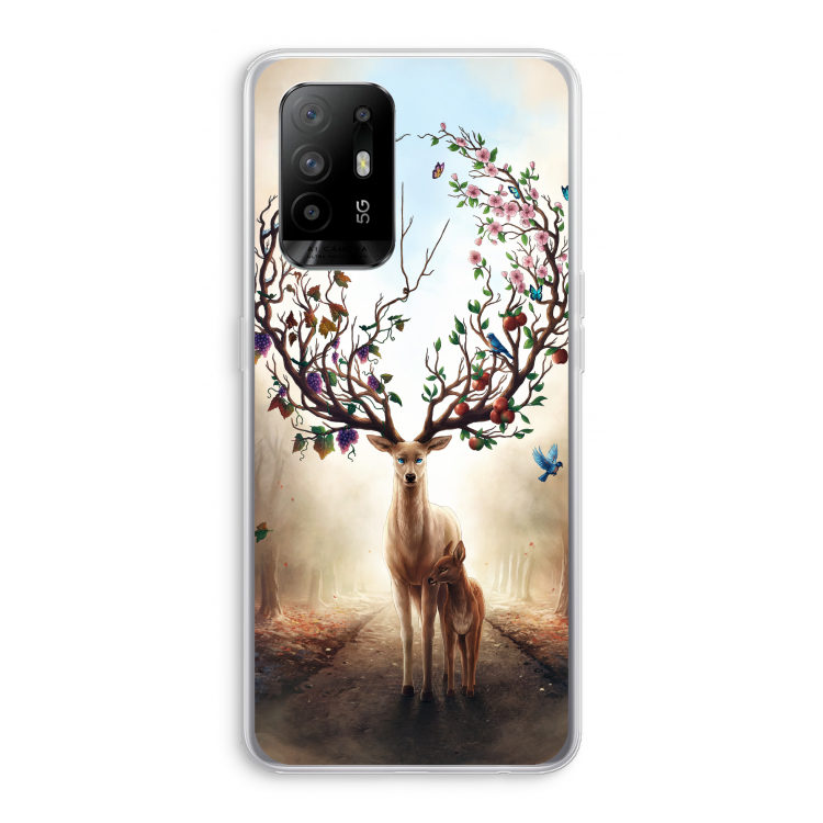 Seasons Change: Oppo A95 5G Transparant Hoesje