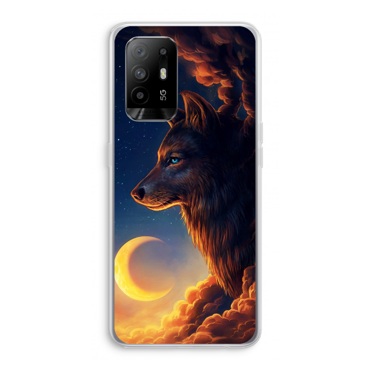 Night Guardian: Oppo A95 5G Transparant Hoesje