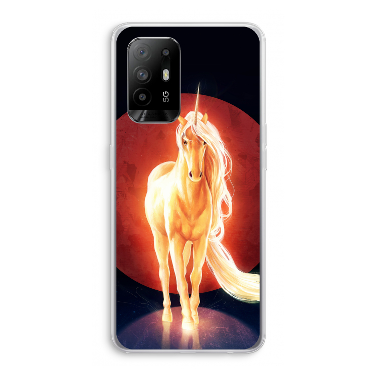 Last Unicorn: Oppo A95 5G Transparant Hoesje