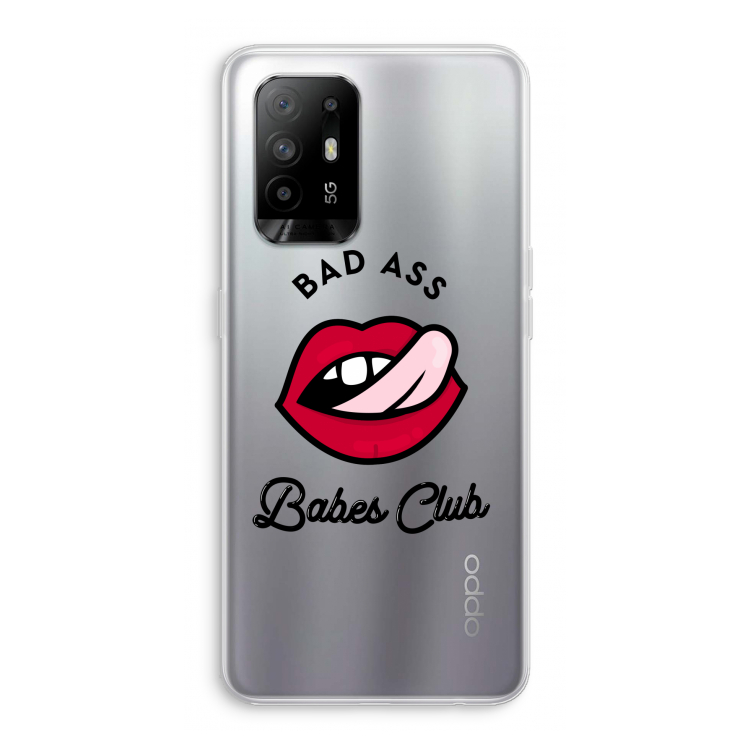 Badass Babes Club: Oppo A95 5G Transparant Hoesje