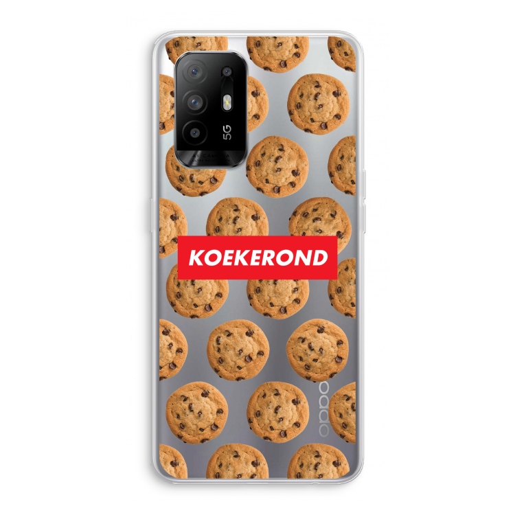 Koekerond: Oppo A95 5G Transparant Hoesje