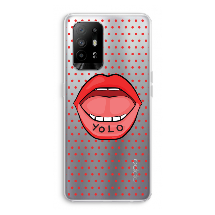 Yolo Denise: Oppo A95 5G Transparant Hoesje