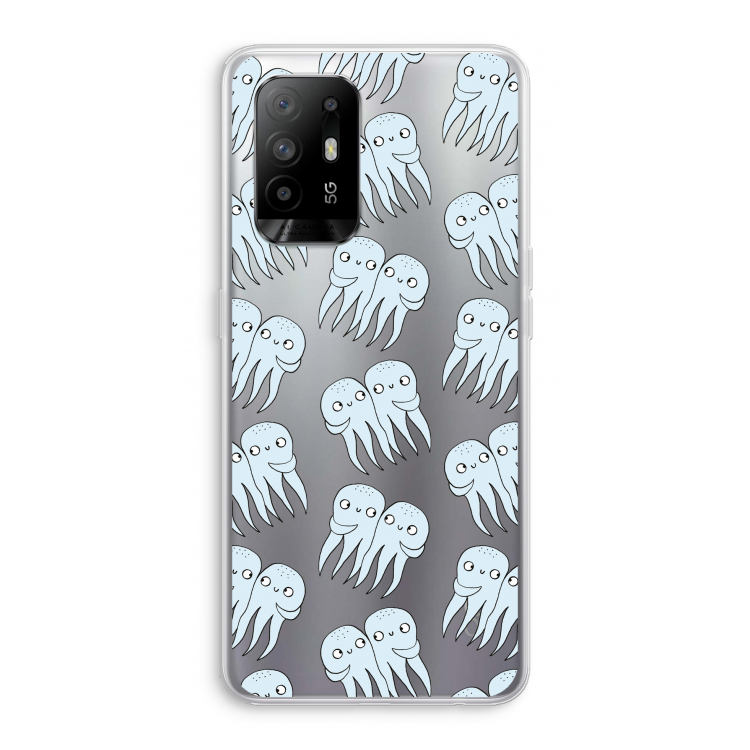 Octopussen: Oppo A95 5G Transparant Hoesje
