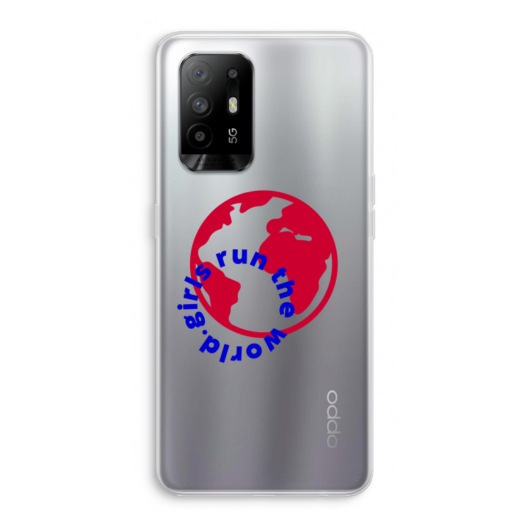 Run The World: Oppo A95 5G Transparant Hoesje