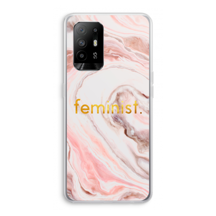 Feminist: Oppo A95 5G Transparant Hoesje