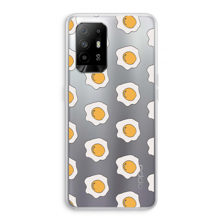 Bacon to my eggs #1: Oppo A95 5G Transparant Hoesje