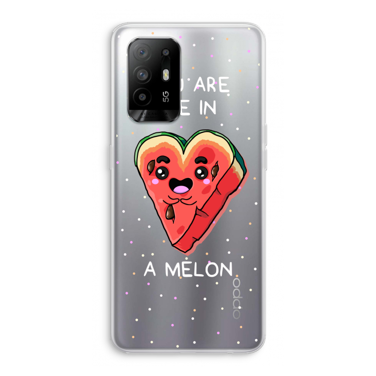 One In A Melon: Oppo A95 5G Transparant Hoesje