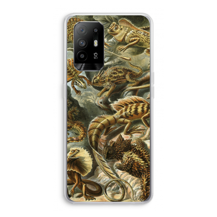Haeckel Lacertilia: Oppo A95 5G Transparant Hoesje