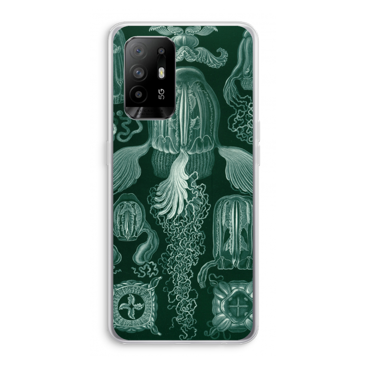 Haeckel Cubomedusae: Oppo A95 5G Transparant Hoesje