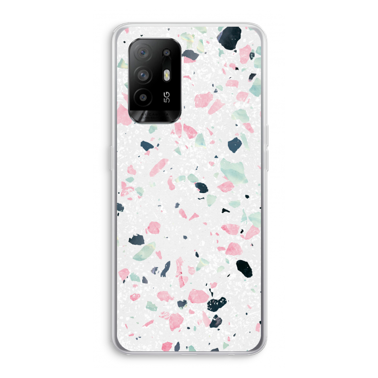 Terrazzo N°3: Oppo A95 5G Transparant Hoesje