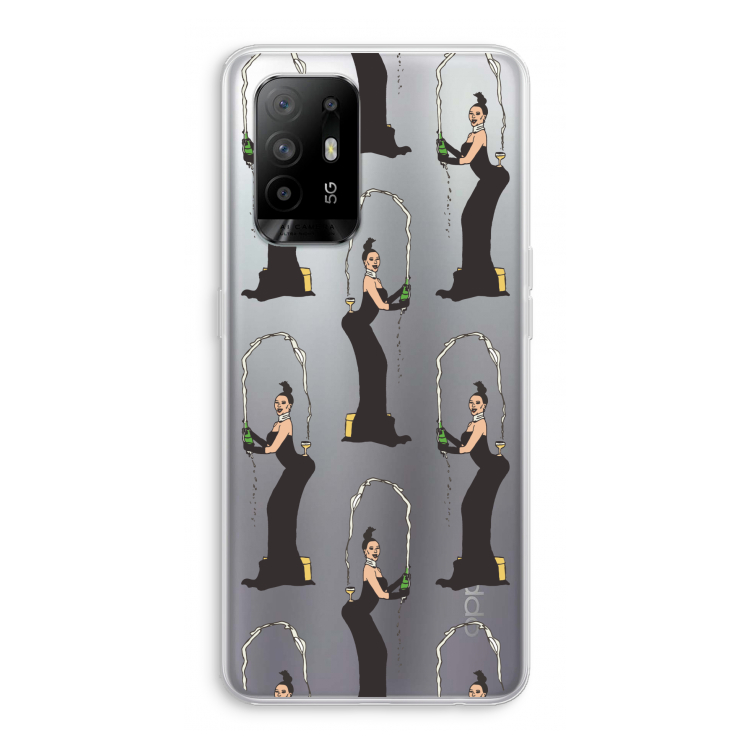 Pop Some Kim: Oppo A95 5G Transparant Hoesje
