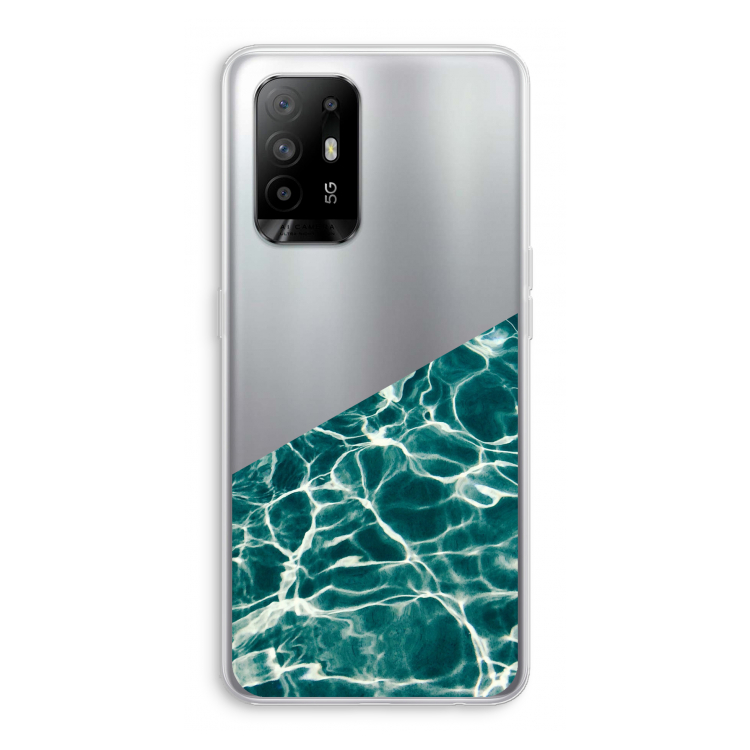 Weerkaatsing water: Oppo A95 5G Transparant Hoesje