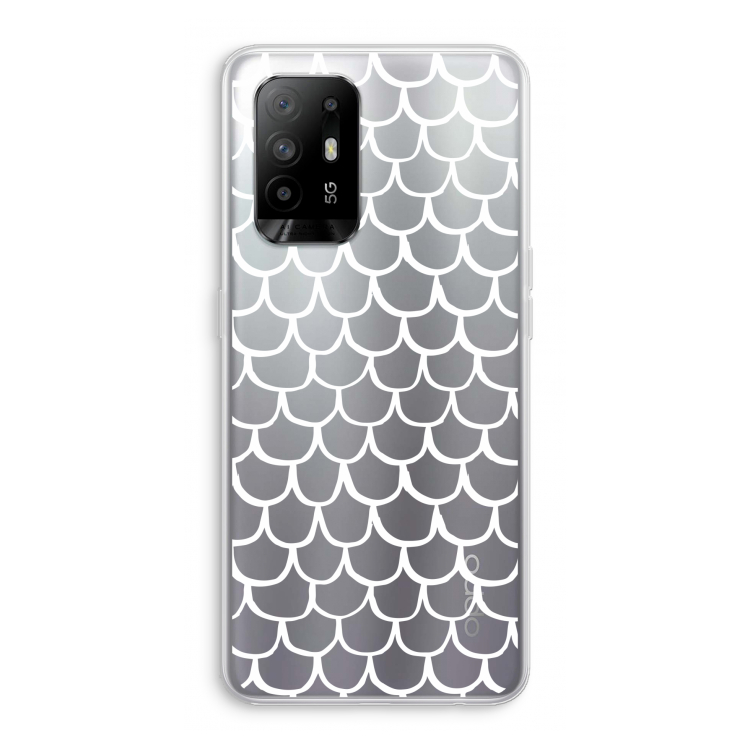Dakpannetjes: Oppo A95 5G Transparant Hoesje