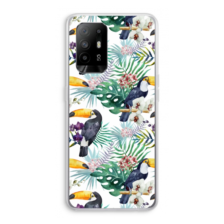 Tukans: Oppo A95 5G Transparant Hoesje