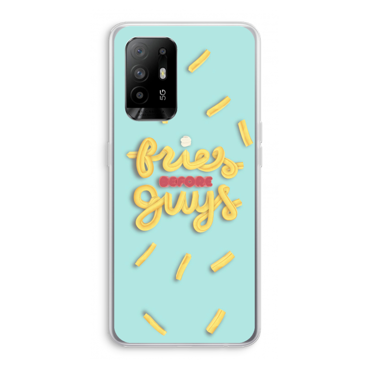 Always fries: Oppo A95 5G Transparant Hoesje
