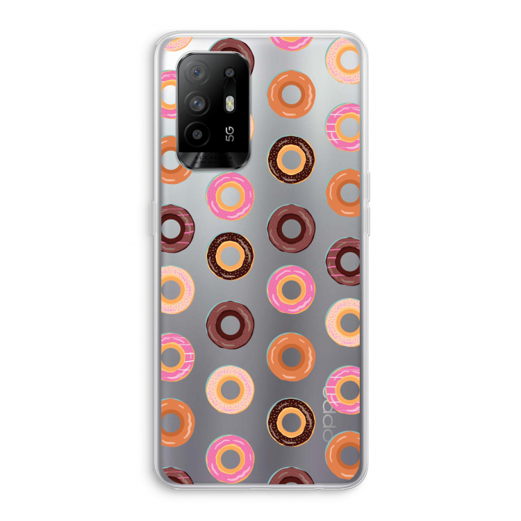 Donuts: Oppo A95 5G Transparant Hoesje